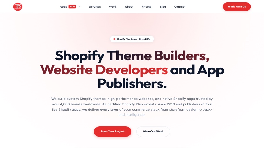 Tripster Developers website screenshot