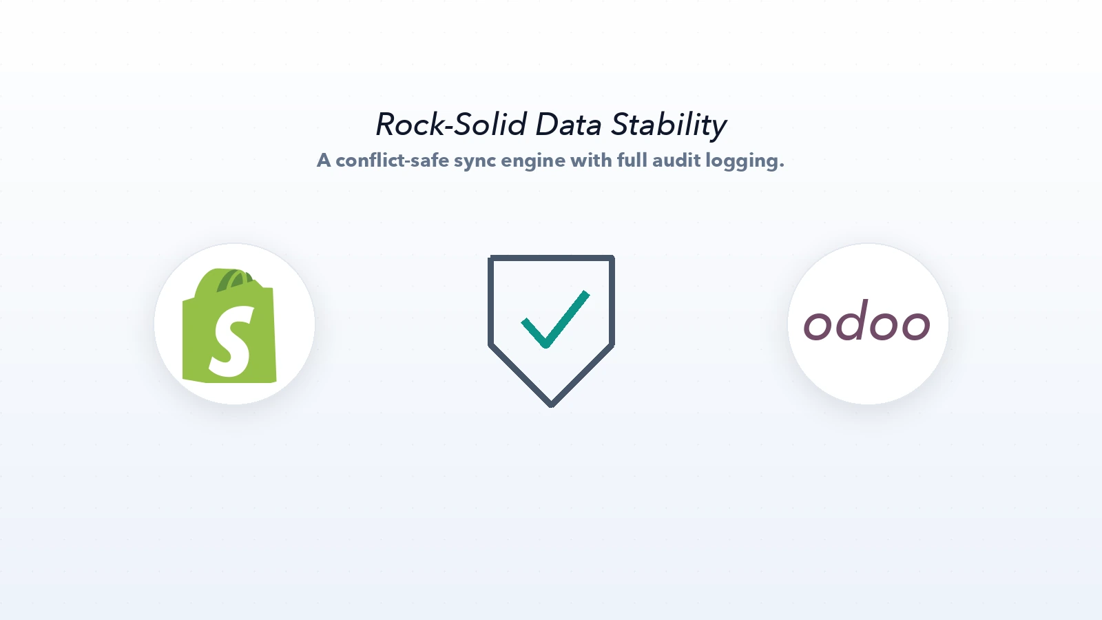 Secure, self-healing Shopify to Odoo data sync by Tripster Developers