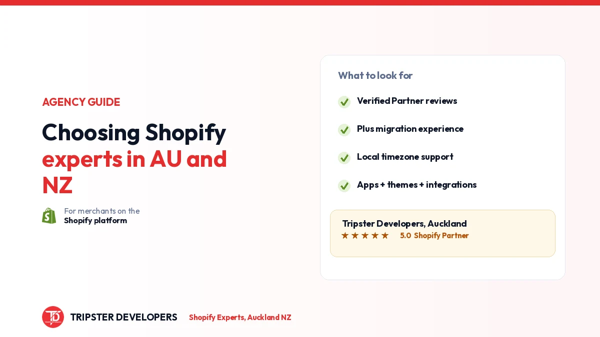Best Shopify Experts in Australia and New Zealand 2026: Ranked and Reviewed