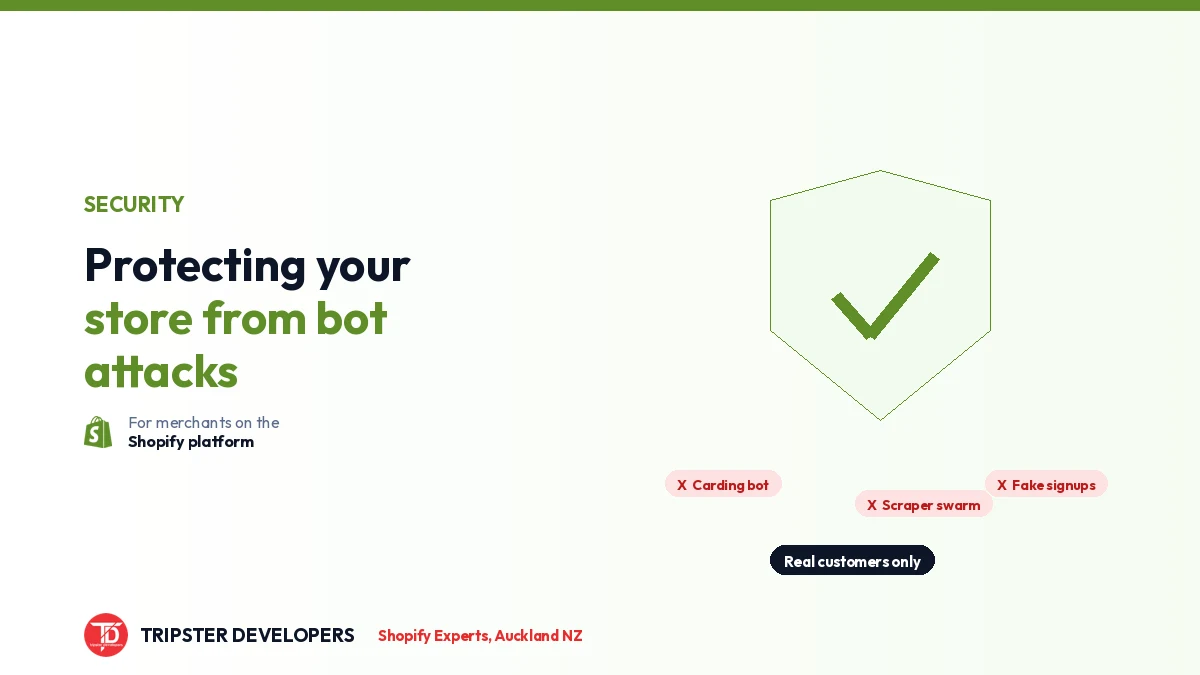 Shopify Security: Protecting Your Store from Bots