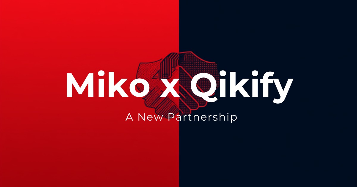 Miko x Qikify partnership announcement