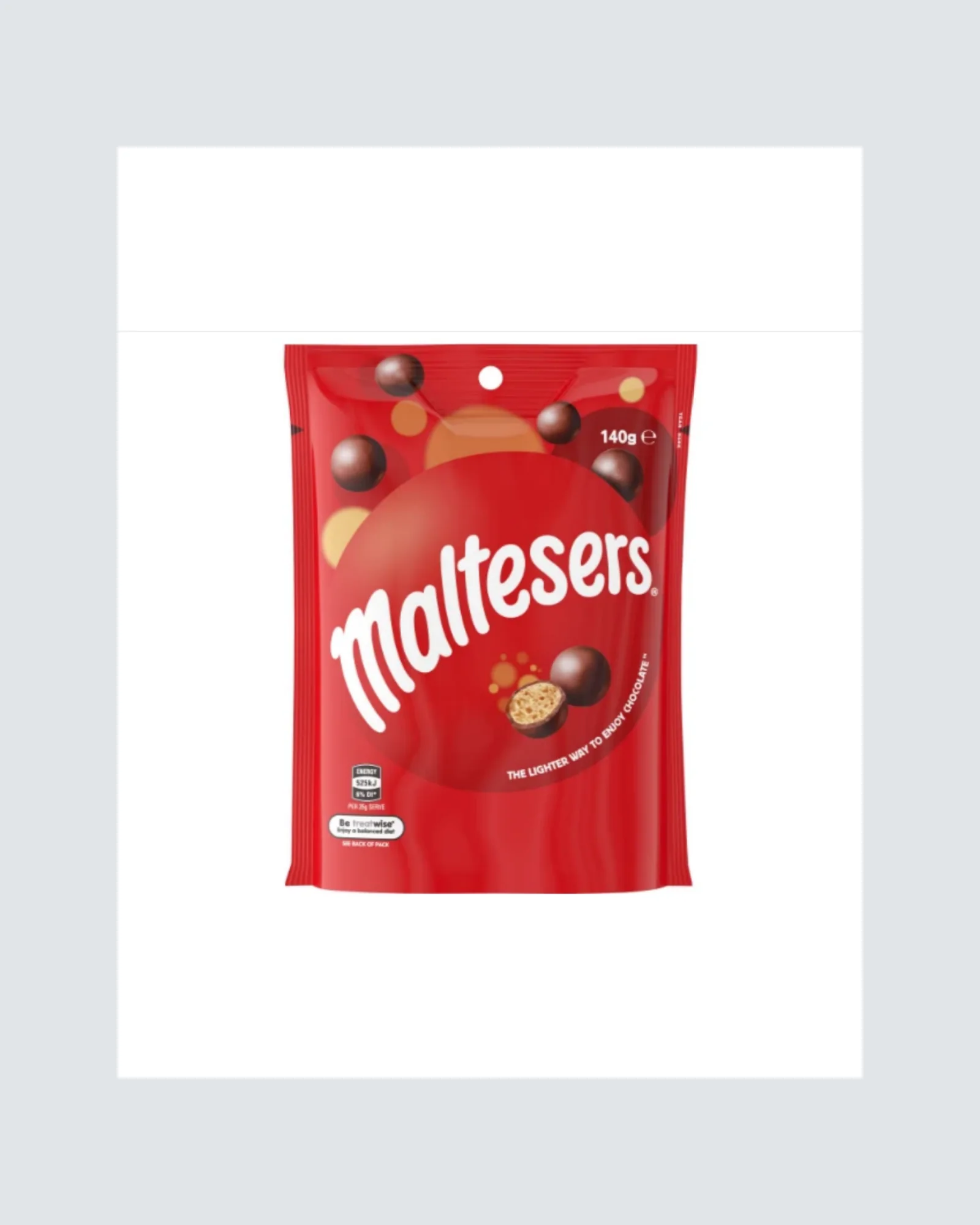 Packshot of a chocolate bag from the Worthy Products wholesale range
