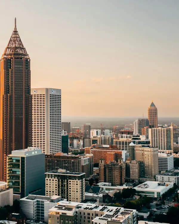 Atlanta skyline, home of a Tripster Developers office