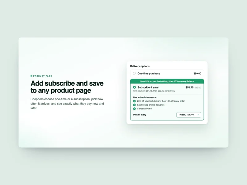 Miko Subscribe and Save app for Shopify