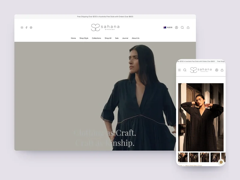 Sahana Shopify case study by Tripster Developers